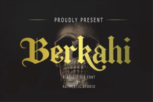 Berkahi Font for Gothic Branding