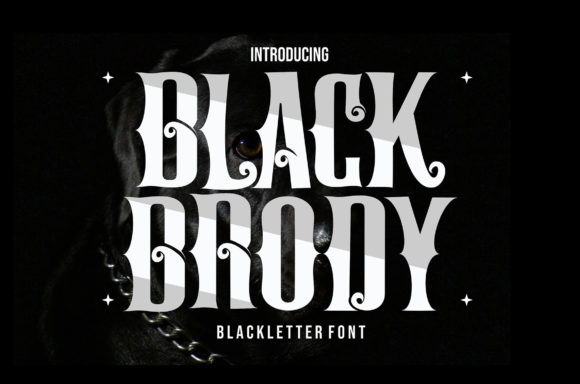 Black Brody: A Bold Font for Business