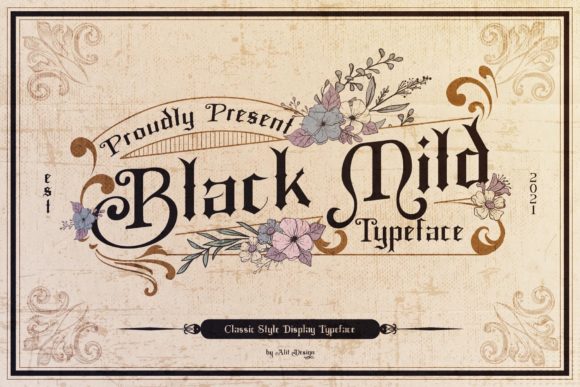 Black Mild: Bold Typography for Impact