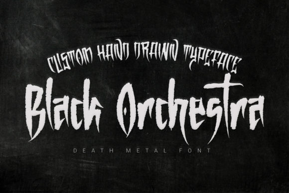 Black Orchestra Font for Bold Branding