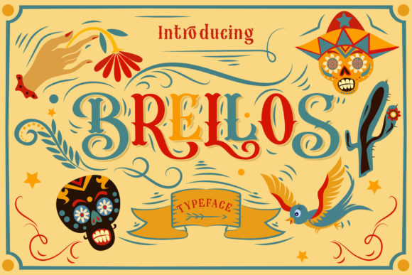 Brellos: A Bold Blackletter Font for Creative Projects