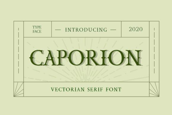 Caporion Font Review