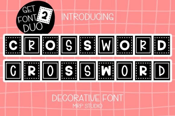 Crossword Font Review