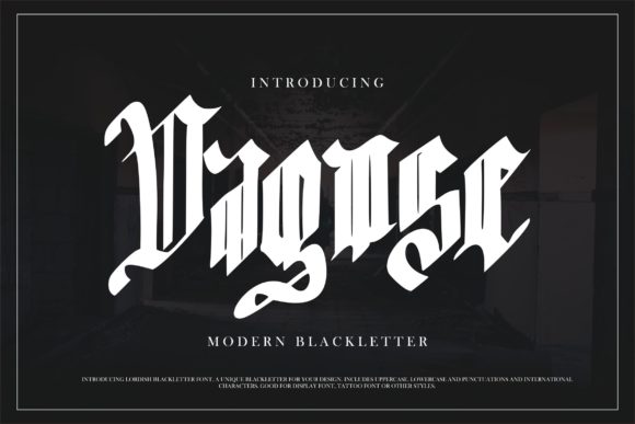 Dagose: A Bold Blackletter for Impactful Campaigns