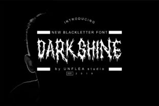Darkshine Font for Web Design