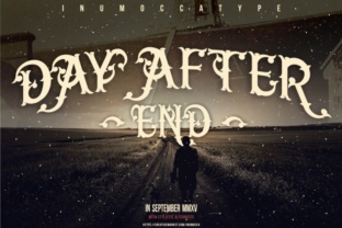 Day After End Font Review