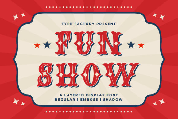 Fun Show: A Playful Blackletter Font