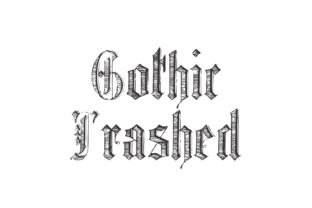 Gothic Trashed: A Font for Bold Branding