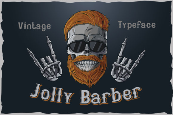 Jolly Barber Font for Web Design