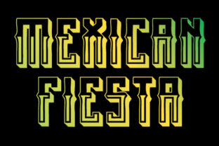 Mexican Fiesta Font for Business Branding