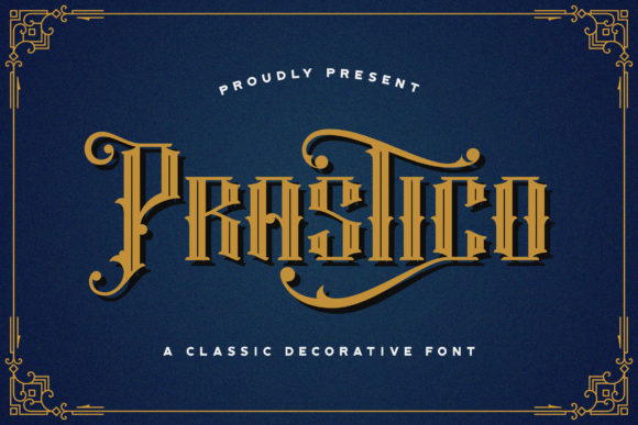 Prastico: A Bold Font for Business