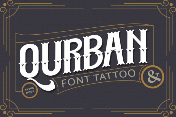 Qurban: A Bold Font for Impactful Campaigns