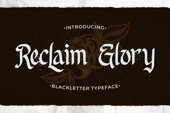 Reclaim Glory: A Bold Font for Business