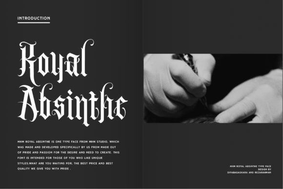 Royal Absinthe: A Bold Font for Web Design