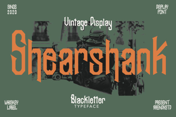 Shearshank Font for Web Design