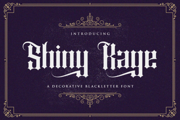 Shiny Kage Font for Creative Makers