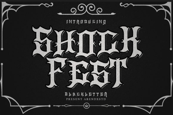 Shock Fest Font for Web Design