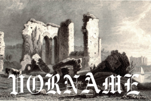 Vorname: Gothic Font for Impactful Design